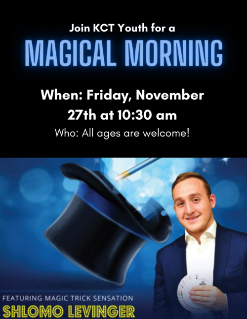 Banner Image for Magic Show with Shlomo Levinger!