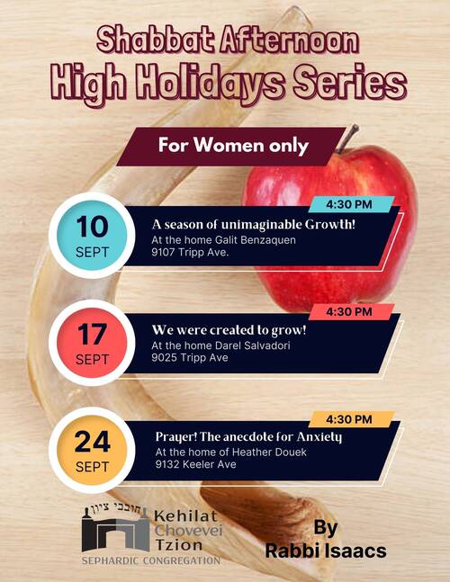 Banner Image for High Holiday Series For Women